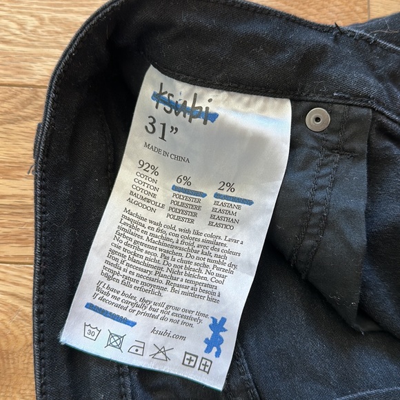 Ksubi black denim jeans - Picture 3 of 3